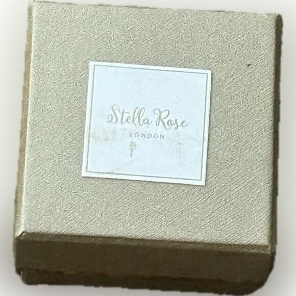 Stella Rose, Sterling, silver stud earrings for pierced ears ￼ - Picture 1 of 3